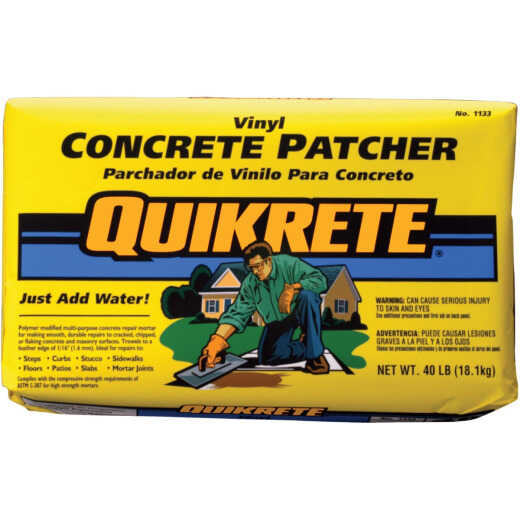 Quikrete 40 Lb. Gray Concrete Patch