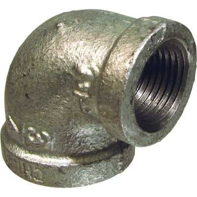 Southland 1/2 In. x 3/8 In. 90 Deg. Reducing Galvanized Elbow (1/4 Bend)