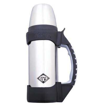 Thermos Rock 1.1 Qt. Silver Stainless Steel Insulated Vacuum Bottle